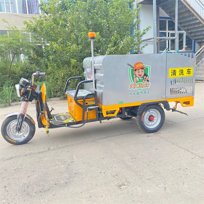 汕尾电动高压冲洗车CX700A（不锈钢箱体）