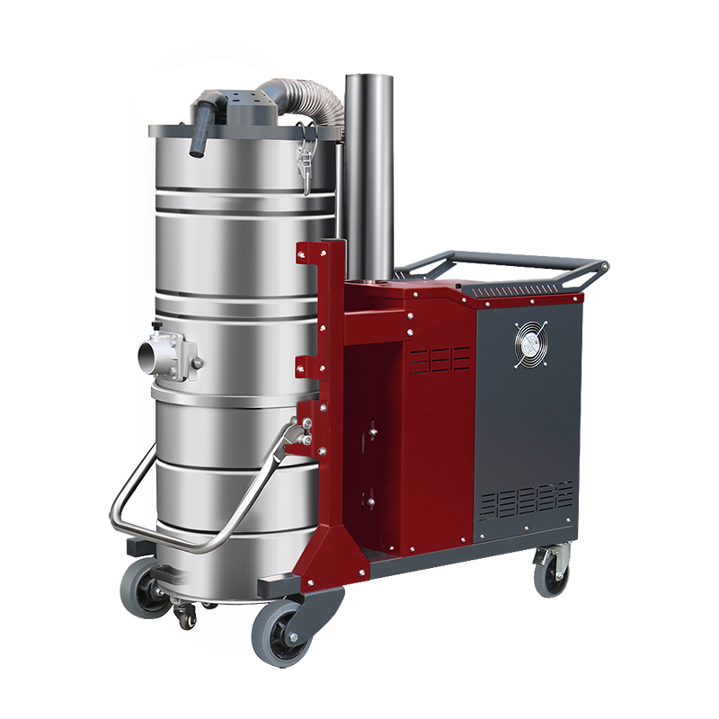 汕尾坦洁380V 双桶手动反吹工业吸尘器X8系列