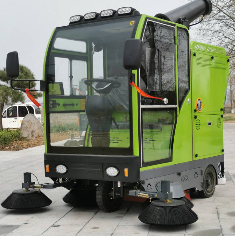 汕尾道路清洁广泛应用电动环卫清扫车